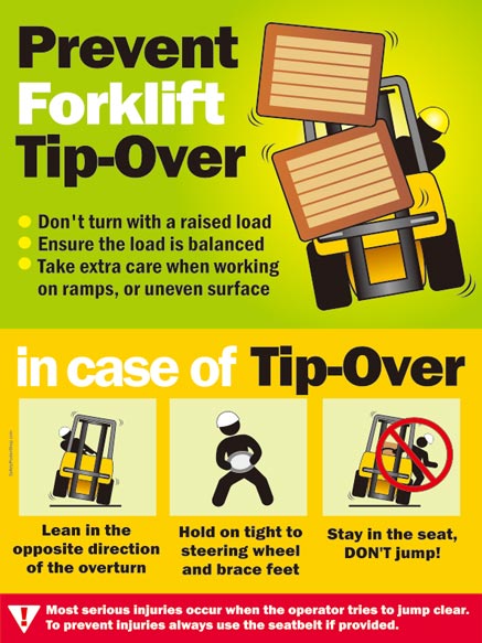 Prevent Forklift Tip-Over