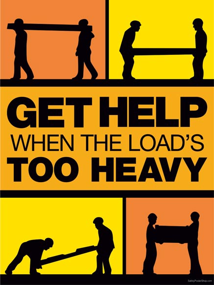 Get help when the load is too heavy