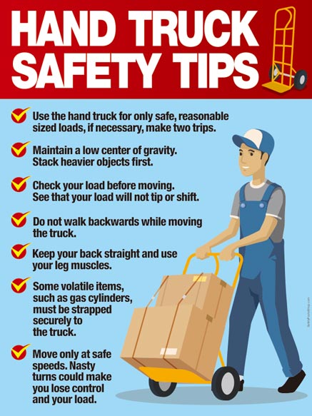 Hand Truck Safety Tips