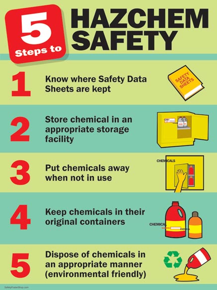 5 Steps To Hazchem Safety