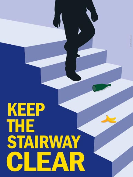 Keep The Stairway Clear