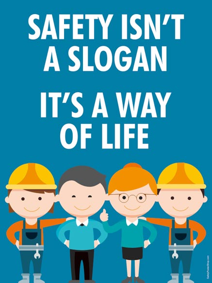 Safety isn’t a Slogan