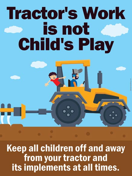 Tractor's Work Is Not Child's Play