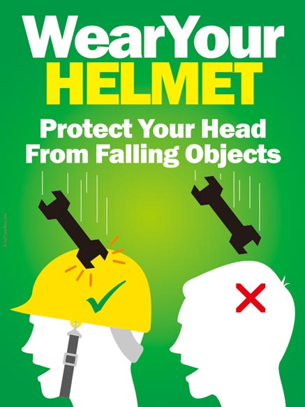 Helmet Safety Poster