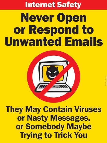 Internet Safety - Unwanted Emails