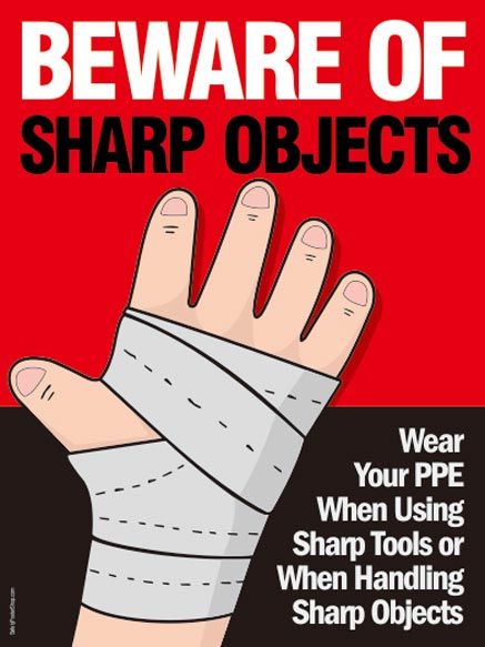 Beware of sharp objects