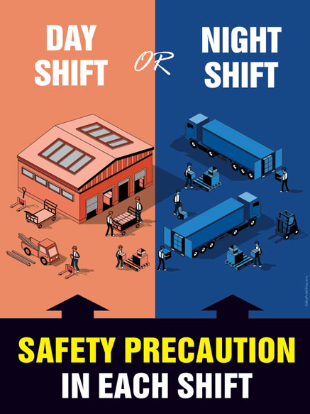 Safety precaution in each shift