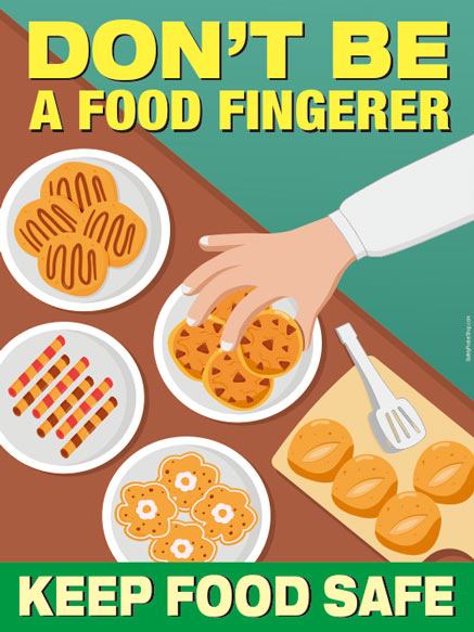 Don't be a food fingerer