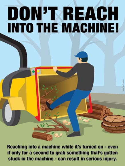 Don't reach into the machine