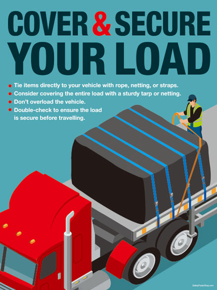 Cover and secure your load