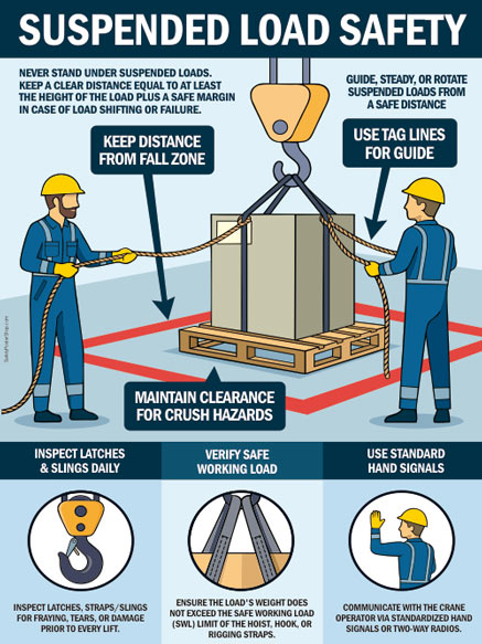 Suspended Load Safety Guidelines